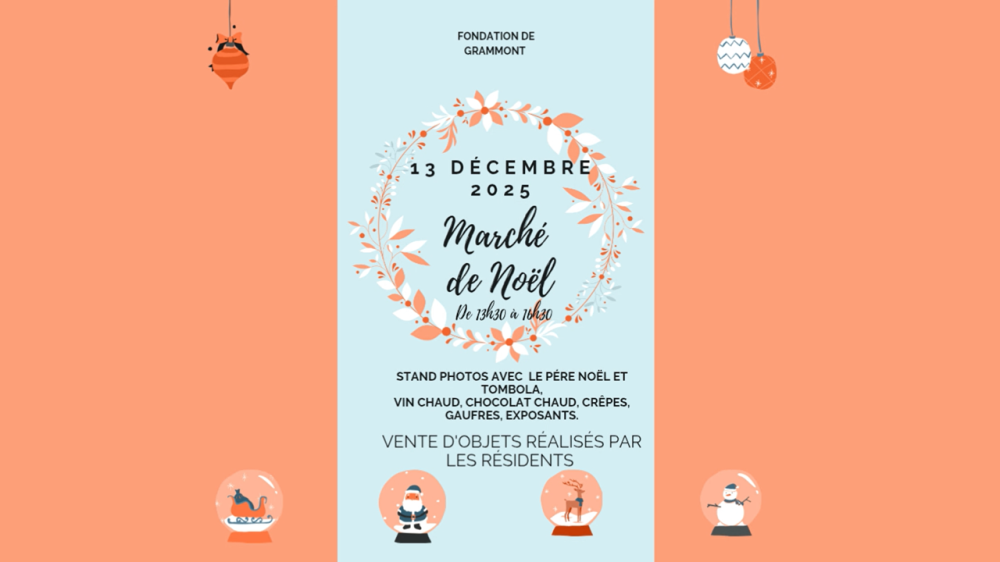 Marché de Noël Fondation De Grammont