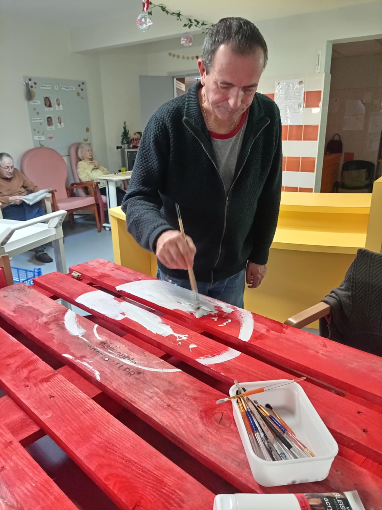 Atelier peinture Fondation De Grammont