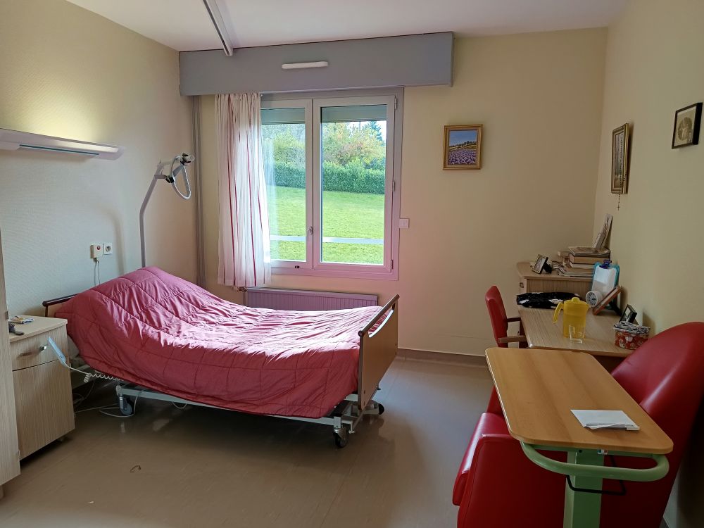 Chambre type de la Fondation De Grammont