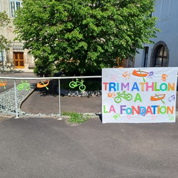 Le Trim'athlon à la Fondation de Grammont