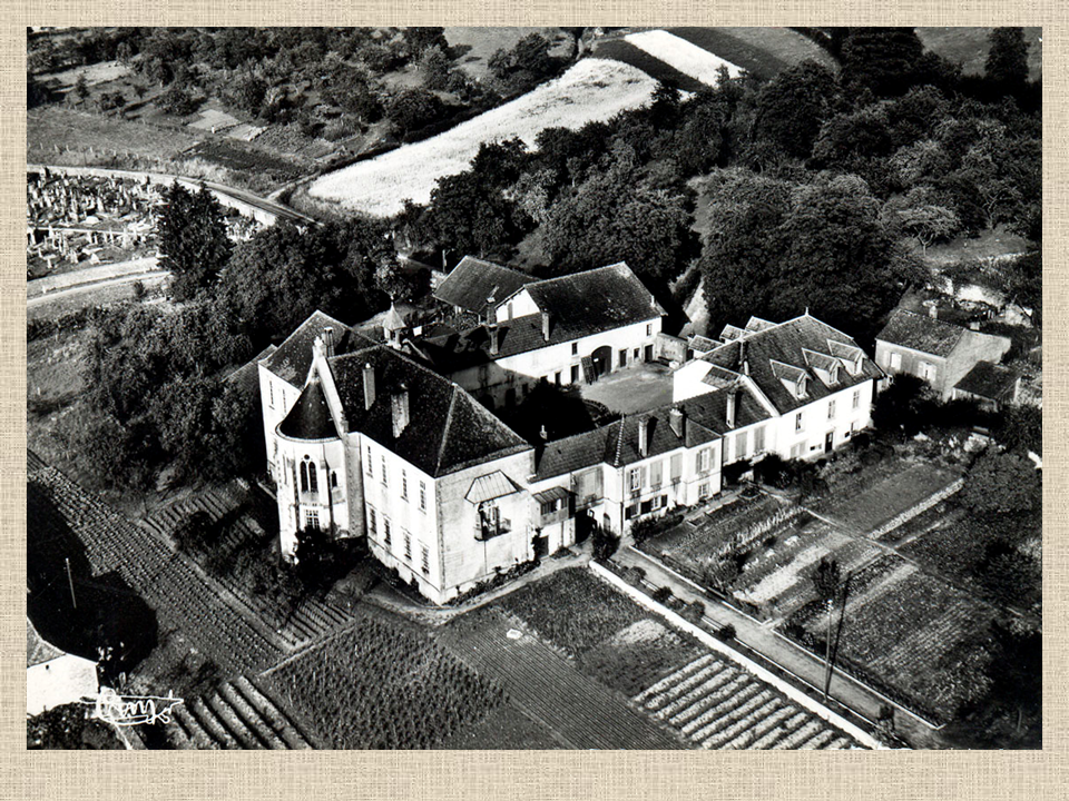 La Fondation de Grammont à Villersexel vue aérienne Vue aérienne de la Fondation de Grammont à Villersexel XIXème siècle