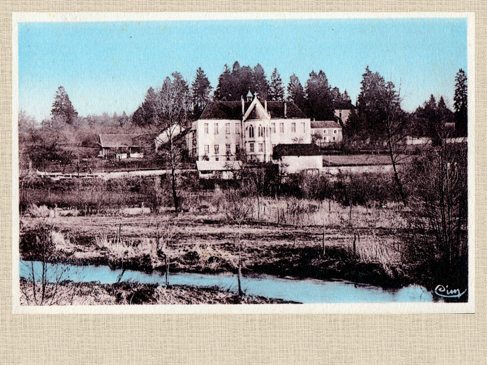 La Fondation de Grammont à Villersexel vue de l'autre rive La Fondation de Grammont à Villersexel vue de la rive ouest de l'Ognon
